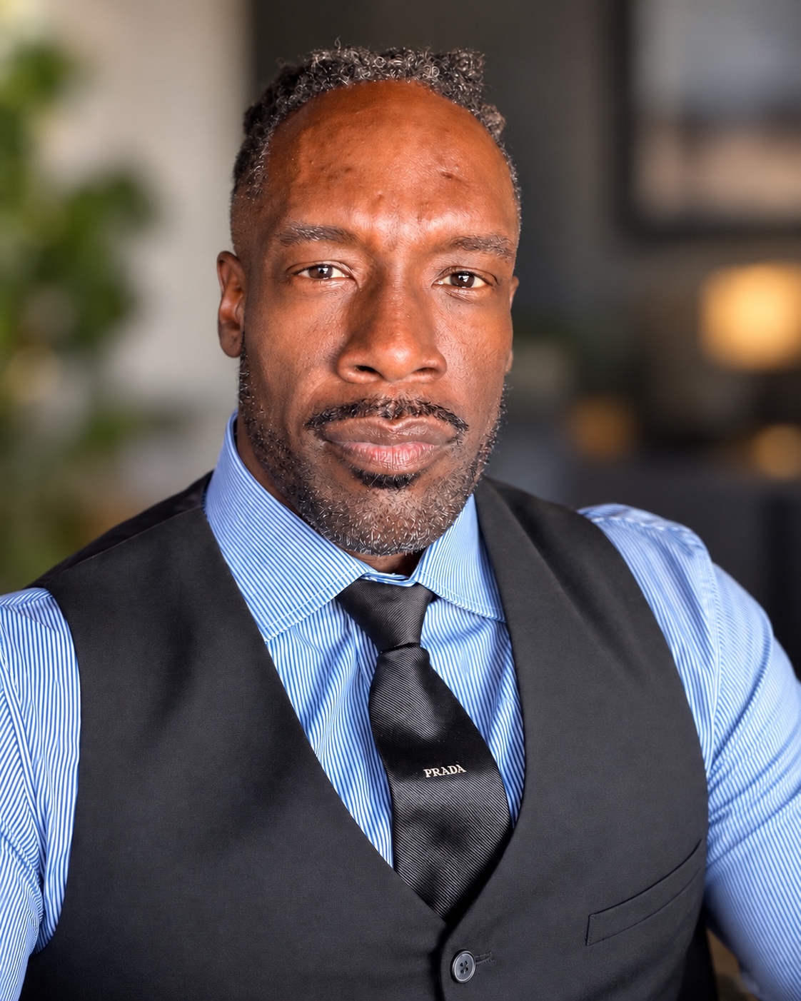 Portrait of Marquest Douglass, founder of Holy Quest Total Vision.